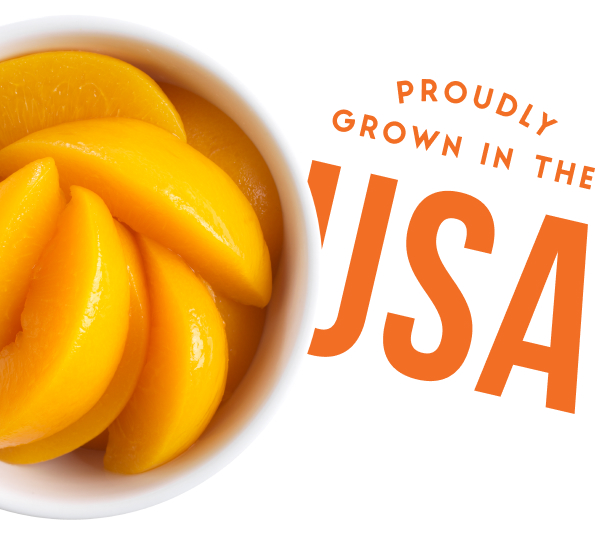 California grown peaches