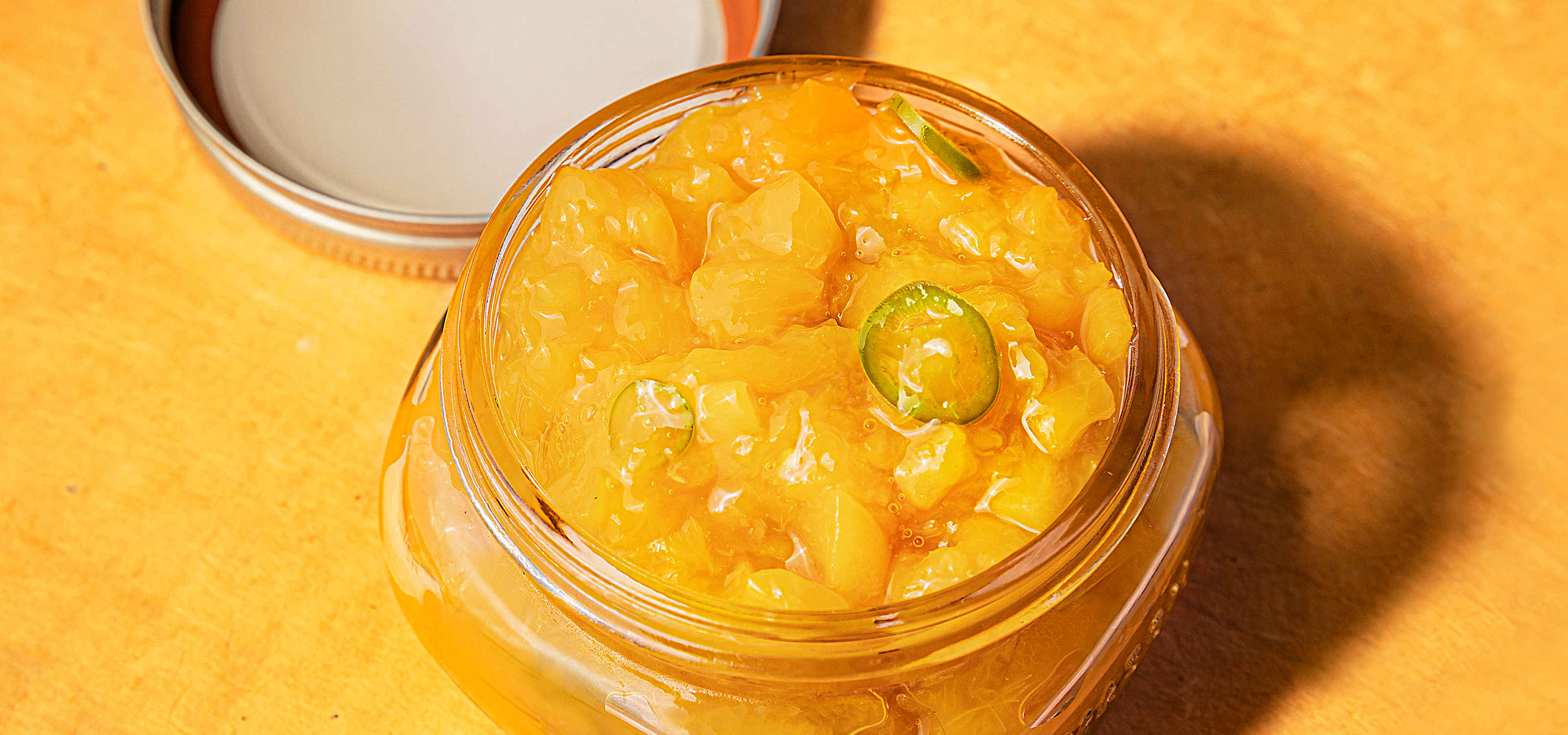 California Cling Peach Spiced Up Jam - California Cling Peaches