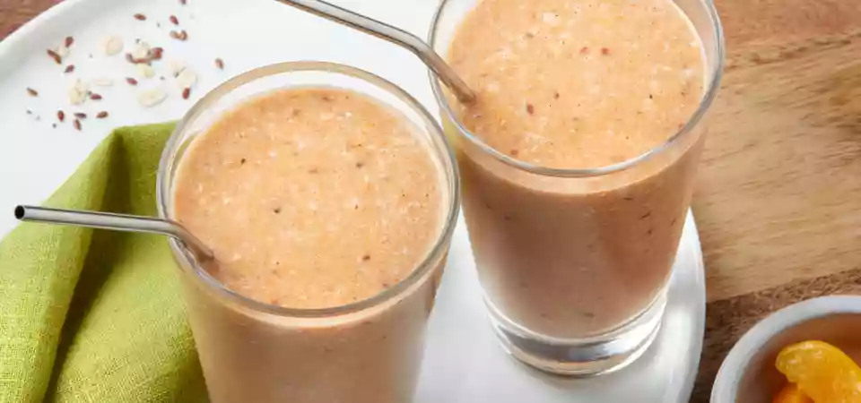 California Cling Peach Wellness Smoothie